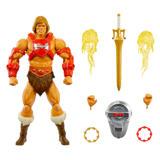[PRE-ORDER] Masters of the Universe: Masterverse - New Eternia Thunder Punch He-Man Action Figure (HYC56)